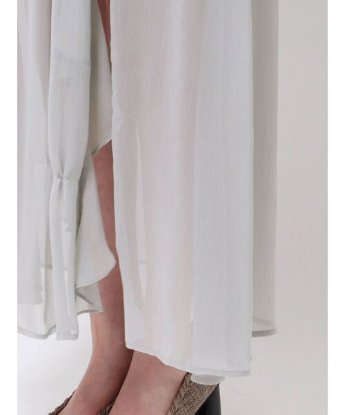 dazzlin(ダズリン)の「インナーパンツ付きシフォンフリルスカート(スカート・レディース・グレー/オレンジ・SMALL/MEDIUM)」の20枚目の写真