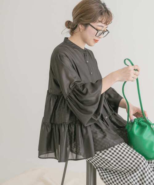 NAさま専用　アーバンリサーチ　ティアードブラウス ティアードブラウス｜アーバンリサーチの通販｜&mall（アンドモール