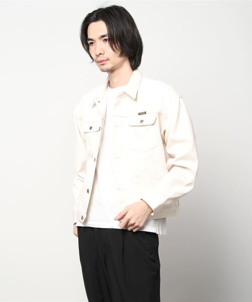 Wrangler（ラングラー）の「【Wrangler】polyester twill rad jacket/ラングラー ポリツイル ラッド ジャケット（ブルゾン・メンズ・ブラック/ブラウン/オフホワイト・M/L/XL）」の13枚目の写真