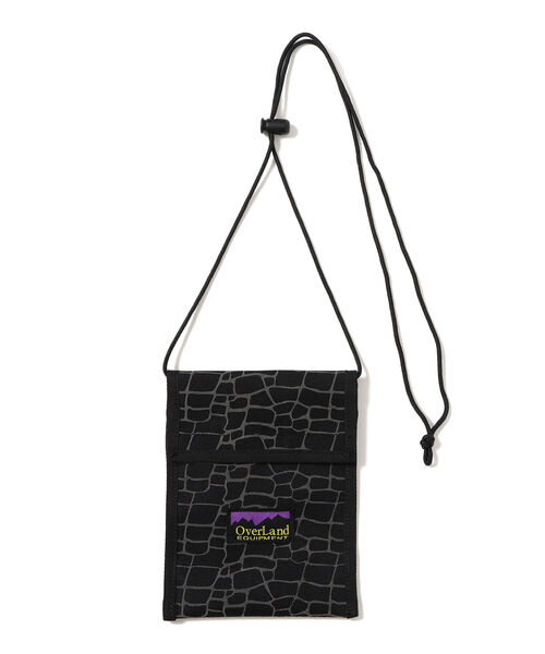 B:MING by BEAMS（ビーミングバイビームス）の「Overland EQUIPMENT x B:MING by BEAMS / 別注 スパイダーウェブ ポーチ（ショルダーバッグ・メンズ・ブラック系その他・ONE SIZE）」の4枚目の写真