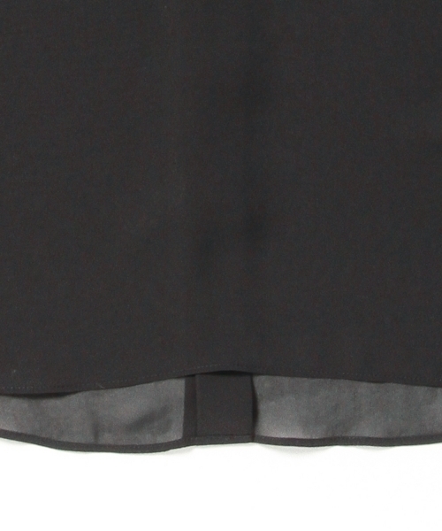 Ray BEAMS（レイビームス）の「RBS / シフォンロングカラー ブラウス（シャツ/ブラウス・レディース・ホワイト/ブラック・0/1）」の21枚目の写真