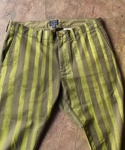 J.CREW(ジェイクルー)の「【ヴィンテージ古着】J.CREW / ジェイクルー ハンドペイント コットンパンツ(その他パンツ・メンズ・カーキ・29)」の7枚目の写真