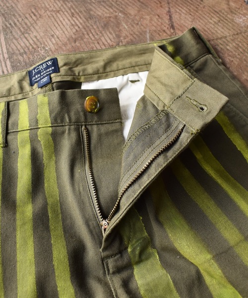 J.CREW(ジェイクルー)の「【ヴィンテージ古着】J.CREW / ジェイクルー ハンドペイント コットンパンツ(その他パンツ・メンズ・カーキ・29)」の11枚目の写真