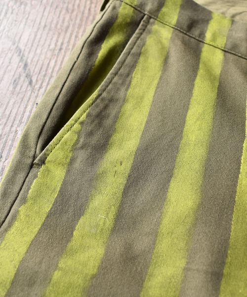 J.CREW(ジェイクルー)の「【ヴィンテージ古着】J.CREW / ジェイクルー ハンドペイント コットンパンツ(その他パンツ・メンズ・カーキ・29)」の12枚目の写真