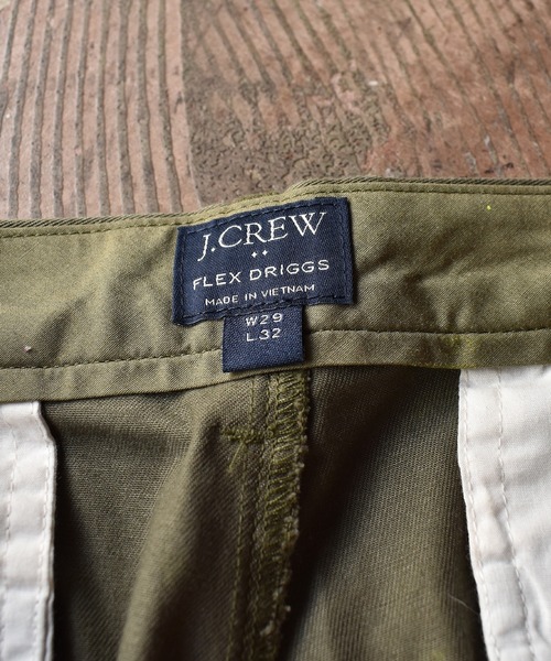 J.CREW(ジェイクルー)の「【ヴィンテージ古着】J.CREW / ジェイクルー ハンドペイント コットンパンツ(その他パンツ・メンズ・カーキ・29)」の4枚目の写真