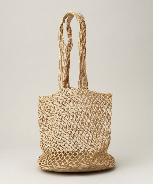 Aresense（アーセンス）の「MADEINMADA/メイドインマダ HOLY BAG/ホリーバッグ（かごバッグ・レディース・オレンジ/グリーン/ナチュラル・ﾌﾘ-）」の2枚目の写真