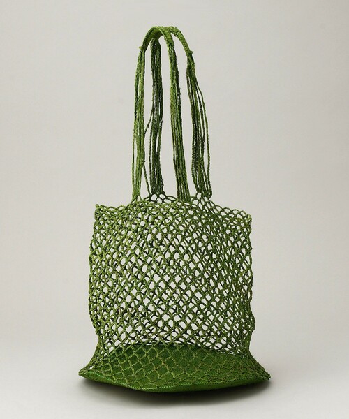 Aresense（アーセンス）の「MADEINMADA/メイドインマダ HOLY BAG/ホリーバッグ（かごバッグ・レディース・オレンジ/グリーン/ナチュラル・ﾌﾘ-）」の3枚目の写真