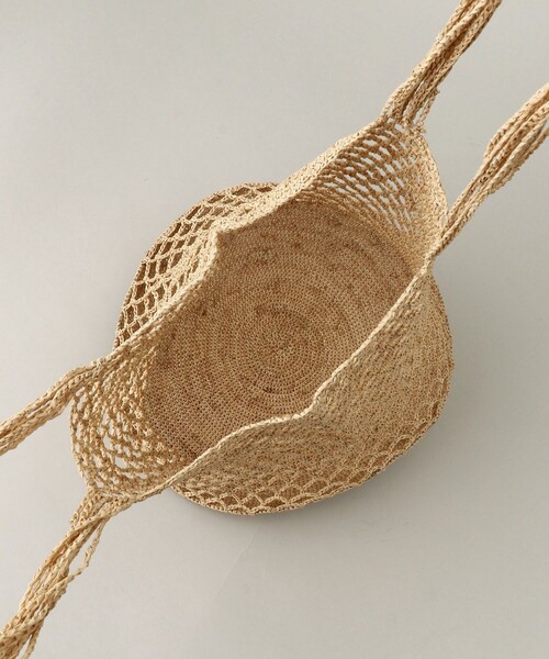 Aresense（アーセンス）の「MADEINMADA/メイドインマダ HOLY BAG/ホリーバッグ（かごバッグ・レディース・オレンジ/グリーン/ナチュラル・ﾌﾘ-）」の8枚目の写真