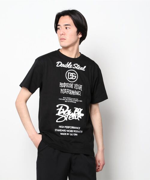 Six Logo 半袖Tシャツ（Tシャツ/カットソー）｜DOUBLE STEAL