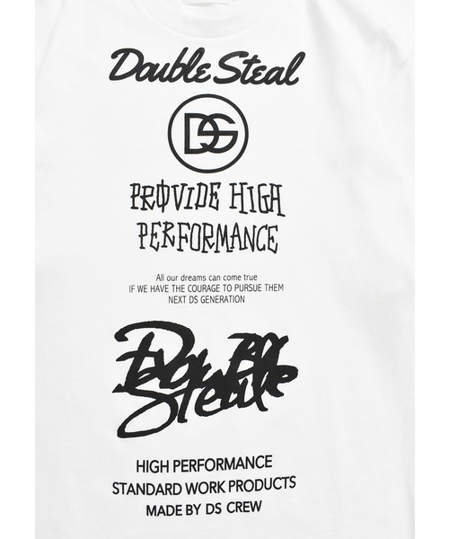 セール】Six Logo 半袖Tシャツ（Tシャツ/カットソー）｜DOUBLE