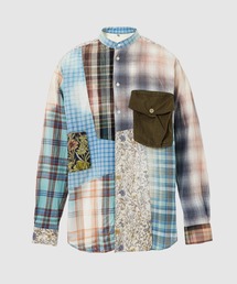 Madras check shirt