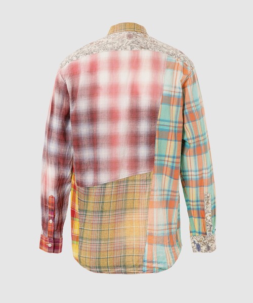 KHOKI（コッキ）の「Madras check shirt（シャツ/ブラウス・メンズ・レッド/ブルー・2）」の3枚目の写真