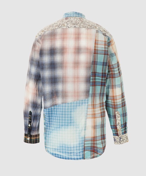 KHOKI（コッキ）の「Madras check shirt（シャツ/ブラウス・メンズ・レッド/ブルー・2）」の5枚目の写真