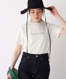 OPAQUE.CLIP | OE天竺 ロゴTシャツ(Tシャツ/カットソー)