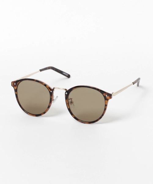 LAKOLE(ラコレ)の「レトロコンビサングラス / 272963(サングラス・メンズ・ブラウン/その他3/ブラック/その他4・FREE)」の3枚目の写真