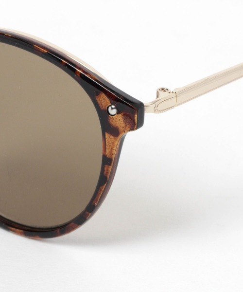 LAKOLE(ラコレ)の「レトロコンビサングラス / 272963(サングラス・メンズ・ブラウン/その他3/ブラック/その他4・FREE)」の9枚目の写真