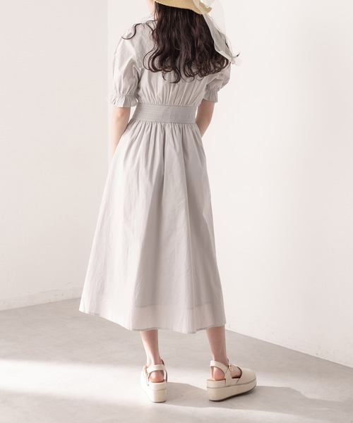 OLIVE des OLIVE（オリーブデオリーブ）の「【WEB限定カラー有】ビッグカラ―ワンピース（ワンピース・レディース・ライトグレー/ブラック/スミクロ/オフホワイト・FREE）」の11枚目の写真