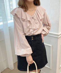 apres jour（アプレジュール）の「ラッフルブラウス【ZOZOTOWN限定アイテム】（シャツ/ブラウス）」