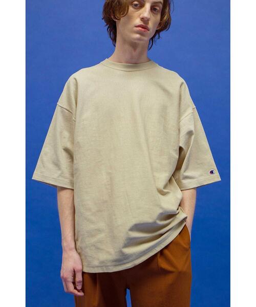 Champion（チャンピオン）の「＜Champion × monkey time＞ RW JERSEY T/Tシャツ（Tシャツ/カットソー・メンズ・ホワイト/ケリー/ブラック/ベージュ・S/L/M/XL）」の4枚目の写真