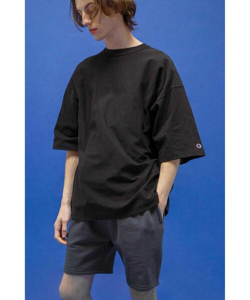 Champion（チャンピオン）の「＜Champion × monkey time＞ RW JERSEY T/Tシャツ（Tシャツ/カットソー・メンズ・ホワイト/ケリー/ブラック/ベージュ・S/L/M/XL）」の3枚目の写真