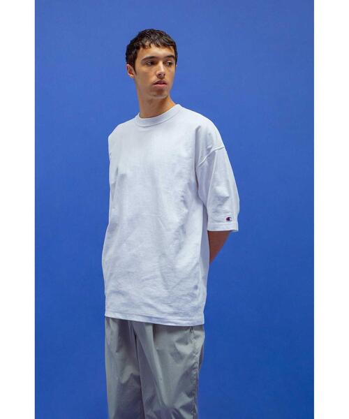 Champion（チャンピオン）の「＜Champion × monkey time＞ RW JERSEY T/Tシャツ（Tシャツ/カットソー・メンズ・ホワイト/ケリー/ブラック/ベージュ・S/L/M/XL）」の12枚目の写真