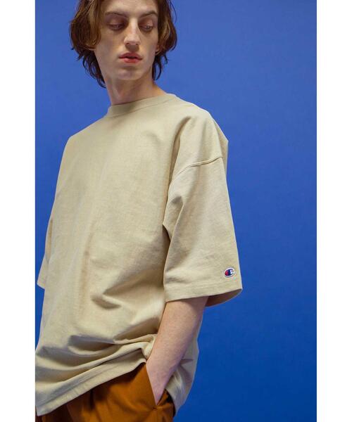 Champion（チャンピオン）の「＜Champion × monkey time＞ RW JERSEY T/Tシャツ（Tシャツ/カットソー・メンズ・ホワイト/ケリー/ブラック/ベージュ・S/L/M/XL）」の18枚目の写真