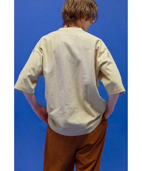 Champion（チャンピオン）の「＜Champion × monkey time＞ RW JERSEY T/Tシャツ（Tシャツ/カットソー・メンズ・ホワイト/ケリー/ブラック/ベージュ・S/L/M/XL）」の20枚目の写真