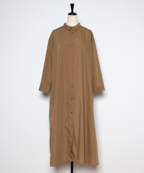 カシュクール2WAYシャツワンピース 2wayカシュクールシャツワンピース（シャツワンピース