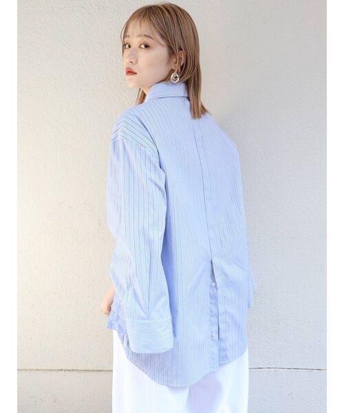 MURUA（ムルーア）の「ワイドスリーブオーバーシャツ（シャツ/ブラウス・レディース・ホワイト/イエロー/その他1・FREE）」の21枚目の写真