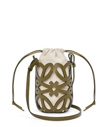 ロエベ　LOEWE パロット　ドローストリングポーチ　スモールサイズ ◇国内直営◇【LOEWE】ドローストリング ポーチ スモール (LOEWE