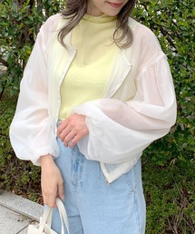 OLIVE des OLIVE | ボリュームシアブルゾン(ブルゾン)