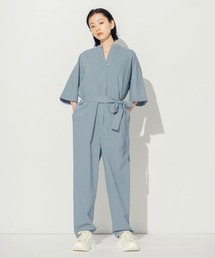 N.O.R.C by the line（ノークバイザライン）の「ナイロンストレッチオールインワン（ワンピース・レディース）」