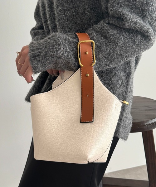 apres jour clair×ARIAZ】2WAYワンハンドルショルダーバッグ