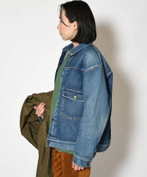 Attick by Johnbull】デニムトラッカージャケット