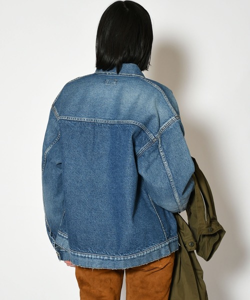 Attick by Johnbull】デニムトラッカージャケット