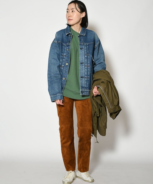 Attick by Johnbull】デニムトラッカージャケット