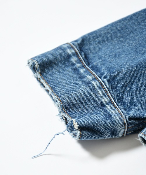 Attick by Johnbull(アティックバイジョンブル)の「【Attick by Johnbull】デニムトラッカージャケット(デニムジャケット・メンズ・ライトインディゴブルー・FREE)」の12枚目の写真