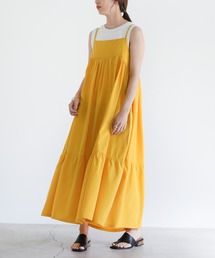 select MOCA | 2022 SS ティアードギャザーキャミワンピース(ワンピース)