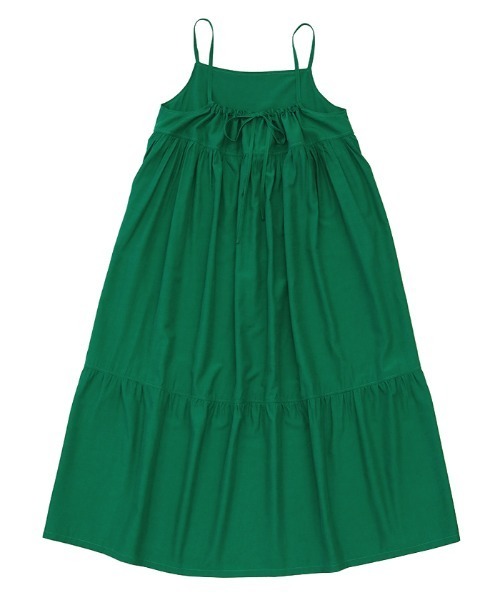 select MOCA(セレクトモカ)の「ティアードギャザーキャミワンピース(ワンピース・レディース・イエロー/グリーン・FREE)」の22枚目の写真