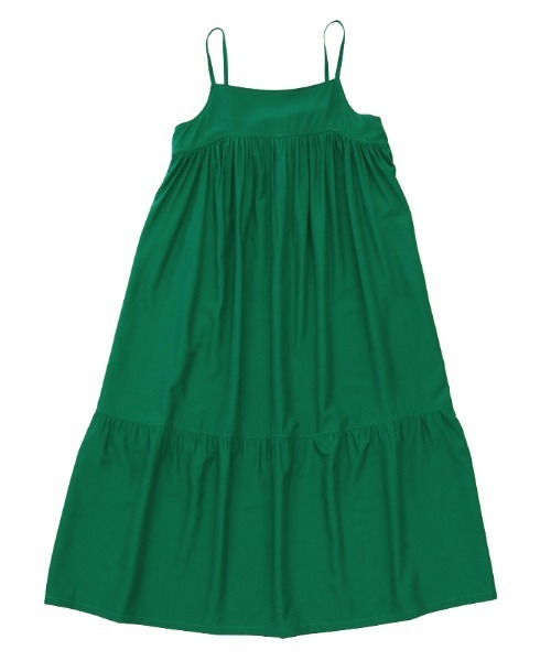 select MOCA(セレクトモカ)の「ティアードギャザーキャミワンピース(ワンピース・レディース・イエロー/グリーン・FREE)」の20枚目の写真