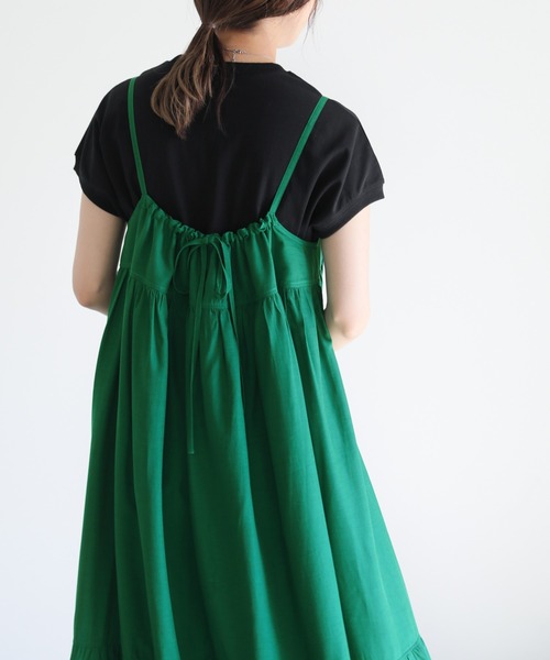 ※まもなく　FENNEL ティアードギャザー切り替えワンピース.*˚‧ フェンネル FENNEL ティアードギャザー切り替えワンピース