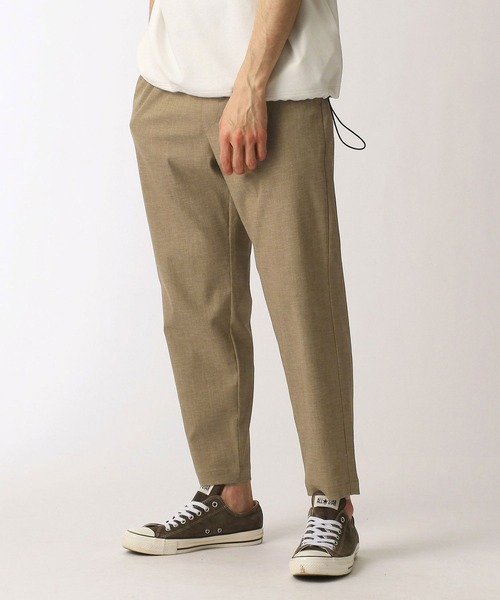 Grand PARK（グランドパーク）の「リネンタッチアンクルテーパードパンツ（その他パンツ・メンズ・チャコールグレー/ベージュ/ネイビー・MEDIUM/X-LARGE/LARGE）」の3枚目の写真