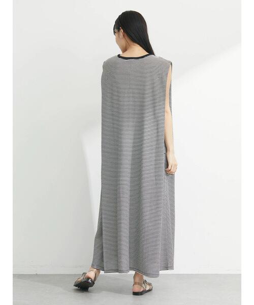 Sugar spoon（シュガースプーン）の「・SUGAR SPOON カタタックボーダーワンピース（ワンピース・レディース・ピンク/ブラック/グリーン・FREE）」の6枚目の写真