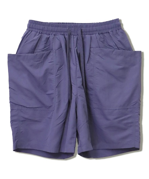 CORISCO(コリスコ)の「水陸両用 ナイロンガーデニングショーツ(M1)(その他パンツ・メンズ・チャコールグレー/ブラック/ダークグリーン/ベージュ/パープル/オリーブ/イエロー/オレンジ/その他1/その他2/ブルー系その他・MEDIUM/LARGE/X-LARGE)」の8枚目の写真