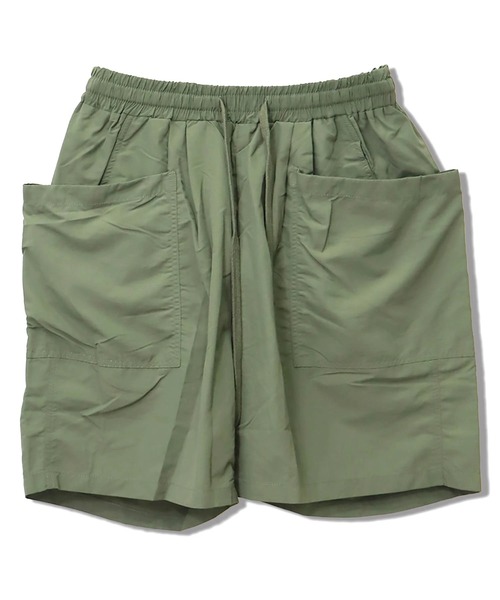 CORISCO(コリスコ)の「水陸両用 ナイロンガーデニングショーツ(M1)(その他パンツ・メンズ・チャコールグレー/ブラック/ダークグリーン/ベージュ/パープル/オリーブ/イエロー/オレンジ/その他1/その他2/ブルー系その他・MEDIUM/LARGE/X-LARGE)」の6枚目の写真