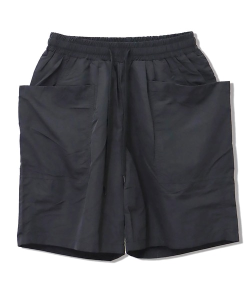 CORISCO(コリスコ)の「水陸両用 ナイロンガーデニングショーツ(M1)(その他パンツ・メンズ・チャコールグレー/ブラック/ダークグリーン/ベージュ/パープル/オリーブ/イエロー/オレンジ/その他1/その他2/ブルー系その他・MEDIUM/LARGE/X-LARGE)」の2枚目の写真