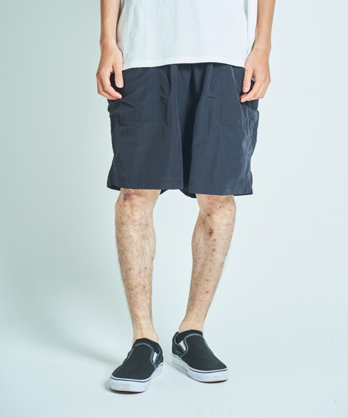 CORISCO(コリスコ)の「水陸両用 ナイロンガーデニングショーツ(M1)(その他パンツ・メンズ・チャコールグレー/ブラック/ダークグリーン/ベージュ/パープル/オリーブ/イエロー/オレンジ/その他1/その他2/ブルー系その他・MEDIUM/LARGE/X-LARGE)」の13枚目の写真