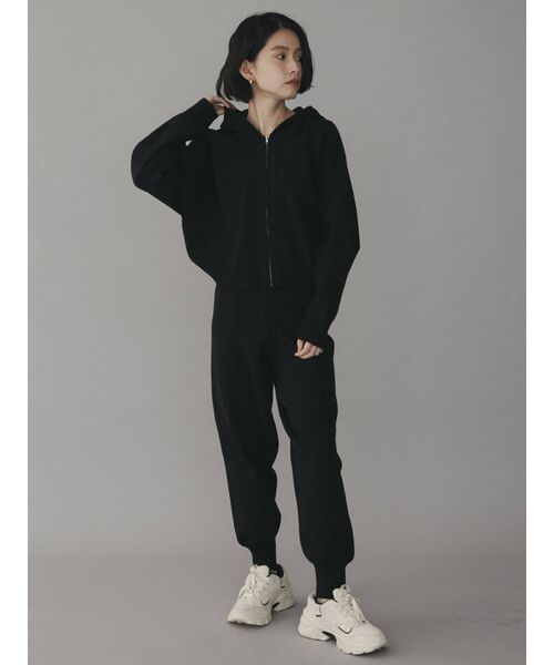 COTORICA(コトリカ)の「【THE DAYZ TOKYO】ニットジョガーパンツ【セットアップ対応】(その他パンツ・レディース・ブラック/ピンク/ブラウン・FREE)」の10枚目の写真
