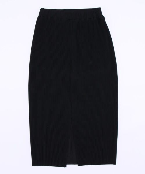 JUGLANS(ユグランス)の「☆ すとんと落ち感。プリーツナロースカート 343120(スカート・レディース・ブラック/ピンク/グリーン・FREE)」の4枚目の写真