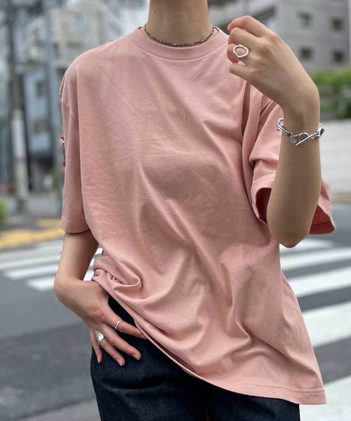 Printstar（プリントスター）の「Printstar / 5.6オンス ヘビーウェイトビッグＴシャツ / 00113-BCV（Tシャツ/カットソー・メンズ・ホワイト/ブラック/ベージュ/カーキ/ピンク/ブルー・SMALL/MEDIUM/X-LARGE/LARGE）」の6枚目の写真